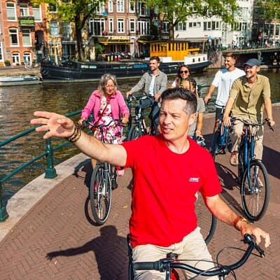 Amsterdam Highlights Bike Tour - Guided in EN/ES/DE/NL