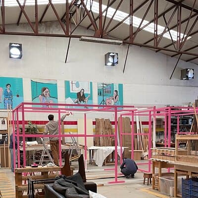 Lisbon Lunch with Local Artists in a Creative Studio 3
