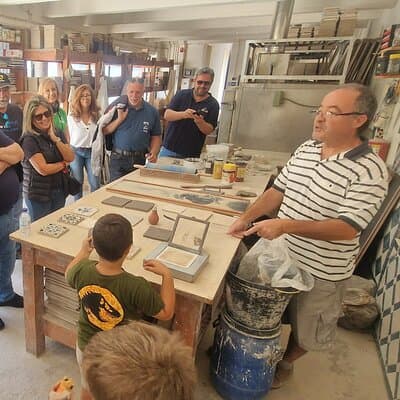 Lisbon: Tile Workshop and Wine Tasting Tour with Hotel Pick-Up 3