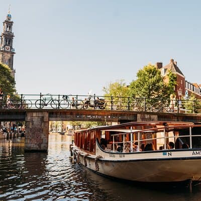 Amsterdam Historic Tour On Classic Saloon Boat