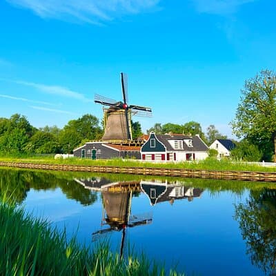 Bike Tour of Amsterdam Countryside and Villages, private guide