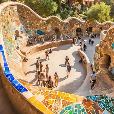 Barcelona: guided tour of Park Güell 2