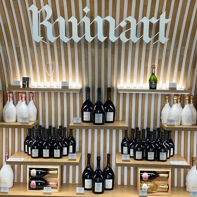 GRAND VINTAGE Ruinart Veuve Clicquot Private Champagne from Paris