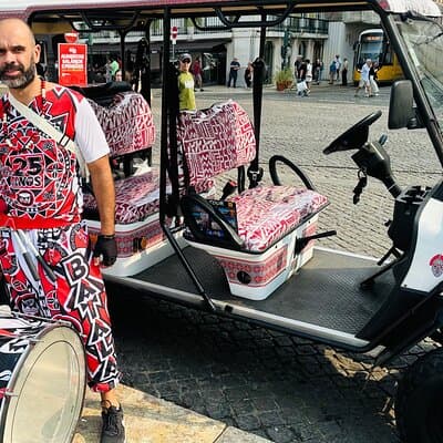 Lisbon City 4 hour Private eco Tuk Tuk Tour: Love at First sight