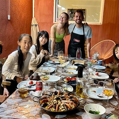 BBQ Paella in a Penthouse Terrace in Barcelona with a Chef 3