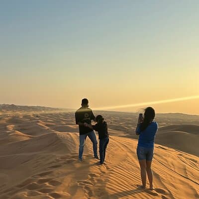 Camel Ride with Sand Boarding at Red Dunes 3