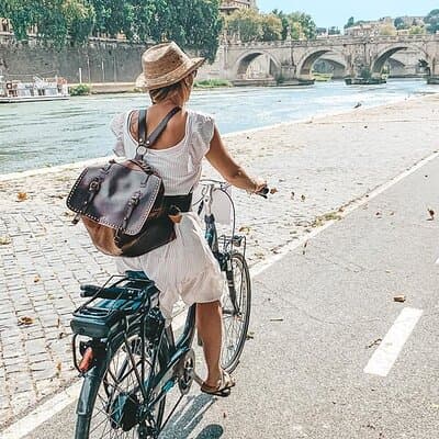 Rome : E-Bike on the Tiber, Family Tour (95% Cycle Path) 3
