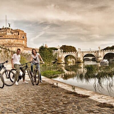 Rome : E-Bike on the Tiber, Family Tour (95% Cycle Path) 2