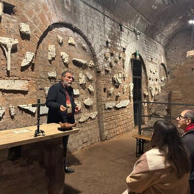 Appian Way and Catacombs Private Golf Cart Tour in Rome 5