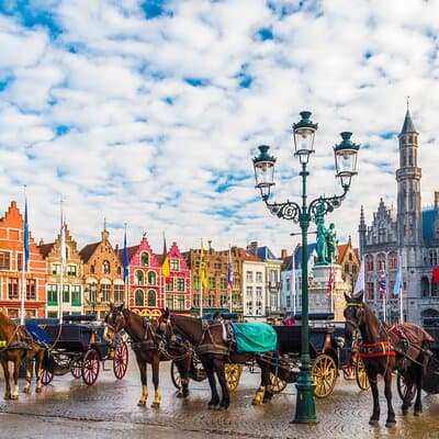 Private transfer from Amsterdam to Bruges, 2h Stop in Utrecht 2