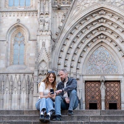 Barcelona Gothic Quarter Self-Guided Tour: Hidden Skull Route 4