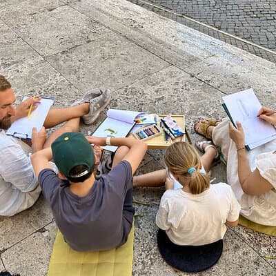 Private Family Scavenger Hunt & Art Lab Tour – Rome Landmarks 2