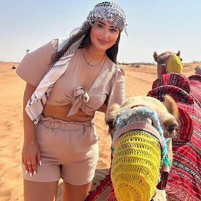 Dubai: Private Morning Desert Tour with 4x4 Dune Drive Camel Ride