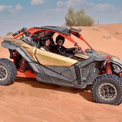 Dubai Premium Red Dunes Buggy Adventure with Camel & Sandboarding 4