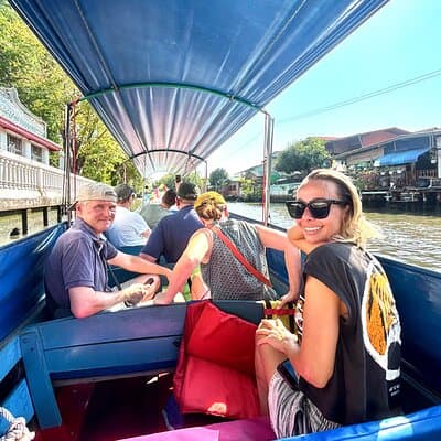Bangkok: Bike and Longtail Boat Tour with Lunch 3