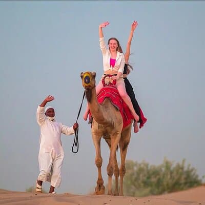 VIP Red Dune Safari with Live Shows & BBQ Dinner Camel Ride 4