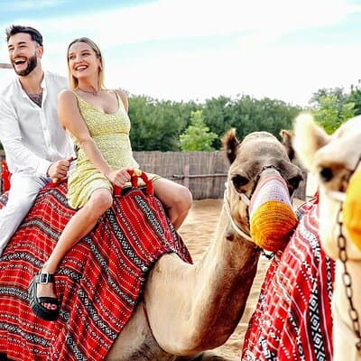 VIP Red Dune Safari with Live Shows & BBQ Dinner Camel Ride 3