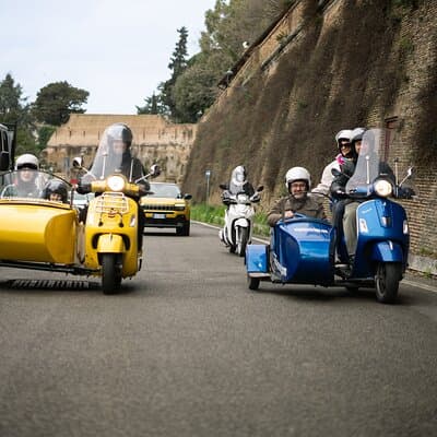 Rome Vespa Sidecar Food Tour with Local Tastings 2