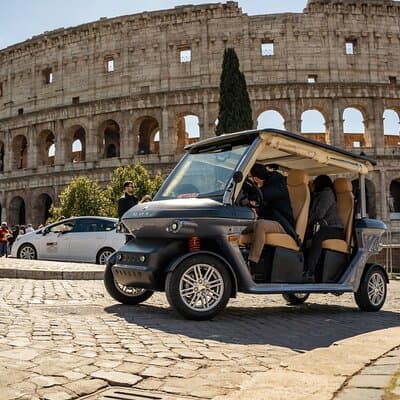 Private Tour by Golf Cart Rome