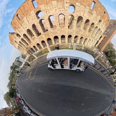 Ancient Rome VR Experience in Golf Car 2