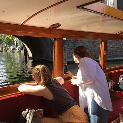 Morning Canal Cruise Amsterdam in Small-Group 3