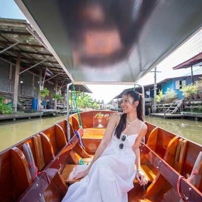 Damnoen Saduak Floating Market Tour with Train & Michelin +Pickup 4
