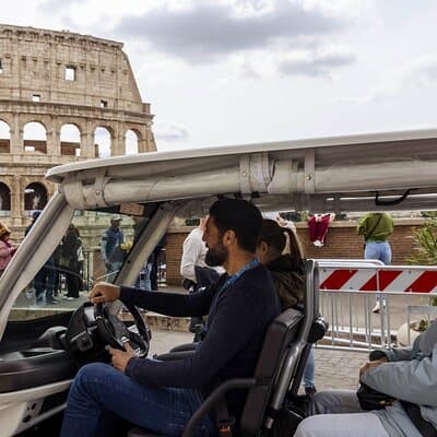 Rome: Explore Rome on a Private Golf Cart Tour – Highlights&Views 4