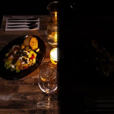 Romantic Dinner in the Dark Amsterdam