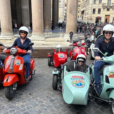 Rome by Vespa Sidecar: The Most Fun & Iconic Experience + Gelato 3