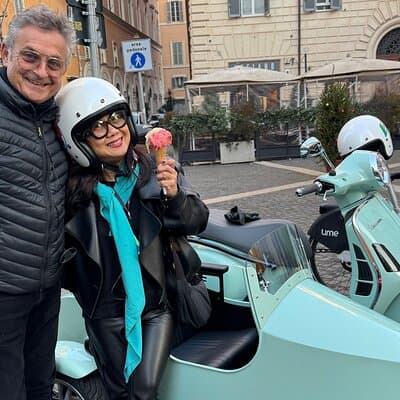 Rome by Vespa Sidecar: The Most Fun & Iconic Experience + Gelato 4