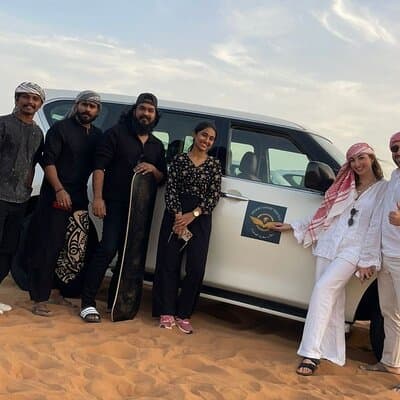 Dubai Evening Red Dune Safari with BBQ Dinner & Live Shows 4