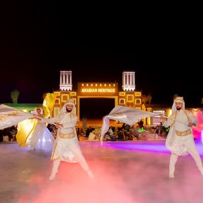 Dubai Desert Safari at Arabian Heritage Luxury Camp 5