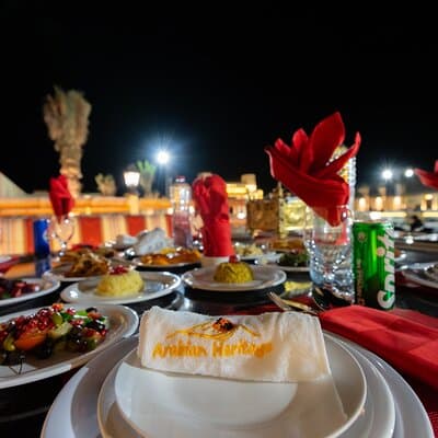 Dubai Desert Safari at Arabian Heritage Luxury Camp 2