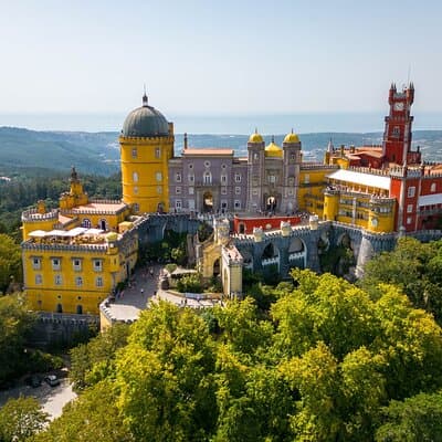 Private Tour - Sintra: Pena Palace, Moorish Castle & Cascais