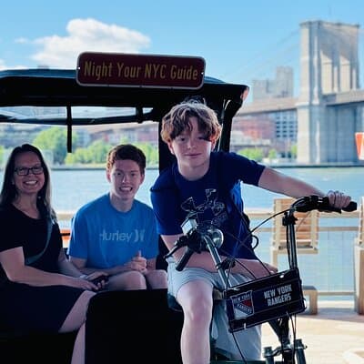 New York City Pedicab Tour of Landmarks And Hidden Gems