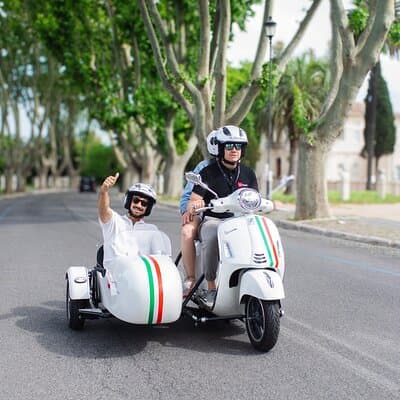 Rome City Highlights & Hidden Gems: Vespa Sidecar Guided Tour