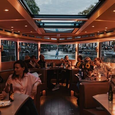 Amsterdam Small-Group Evening Canal Cruise Including Wine, Craft Beer, Cheese 2