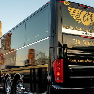 Luxury Coach Bus from Any Airport around NYC / Bus+WIFI 2