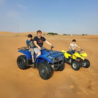 Quad Bike Self-drive & Camel Trekking Experience In Red Dunes Desert 5