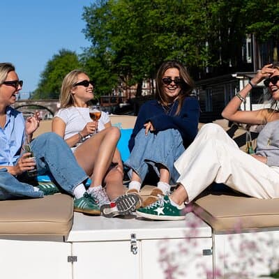 Amsterdam Canal Cruise in Open Boat with Unlimited Drinks Option 5