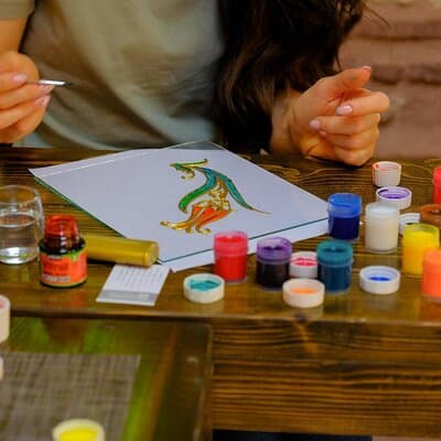 Istanbul Traditional Stained Glass Painting Workshop