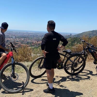 Barcelona to Tibidabo: Hidden Gems and Scenic views E-Bike Tour
