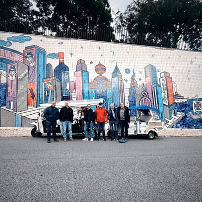 Private Lisbon Historical Tour on a Tuktuk