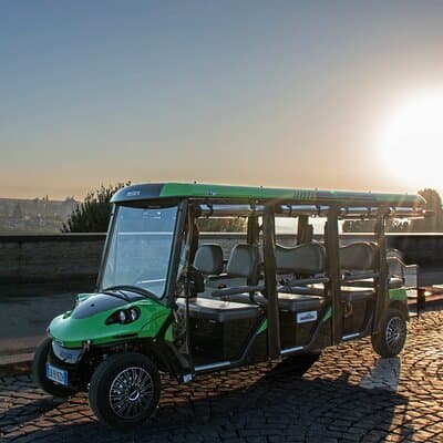 Rome Golf Cart Tour at Sunset - with Spritz!