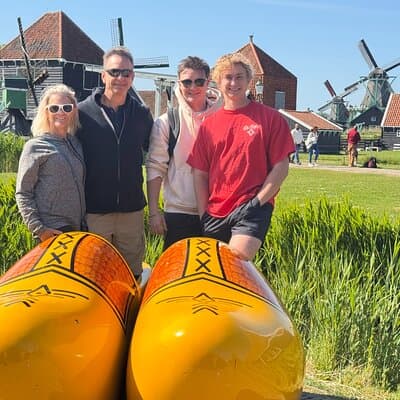Escape Amsterdam: E-Bike to Zaanse Schans Windmills & Zaandam