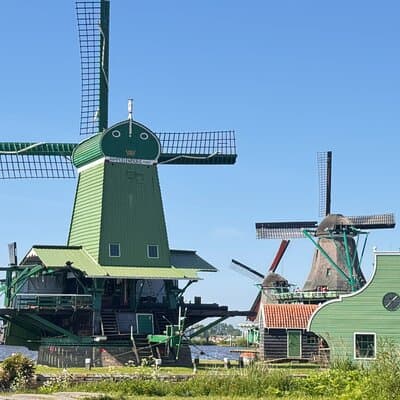 Escape Amsterdam: E-Bike to Zaanse Schans Windmills & Zaandam 2