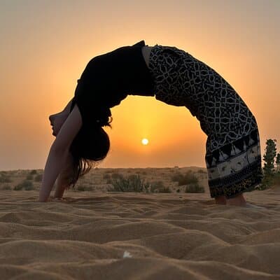 Desert Safari with Camel Ride Sandboarding BBQ and Live Shows 5