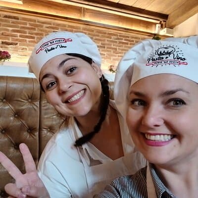 Traditional Cooking Class with Wine Pairing in Rome 2