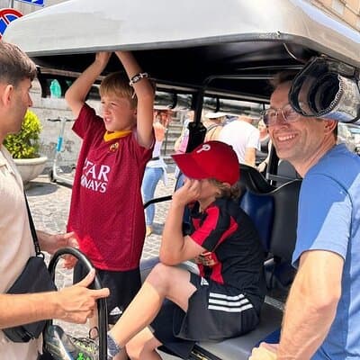 Rome in Golf Cart 4 Hours History & have Fun 3