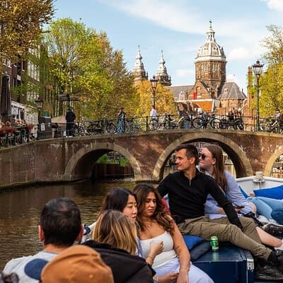 Amsterdam Open Boat Cruise in Old City Center with Live Guide 5